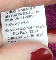 Womens UK Size 10 Marks and Spencer Pink Cardigan Jumper