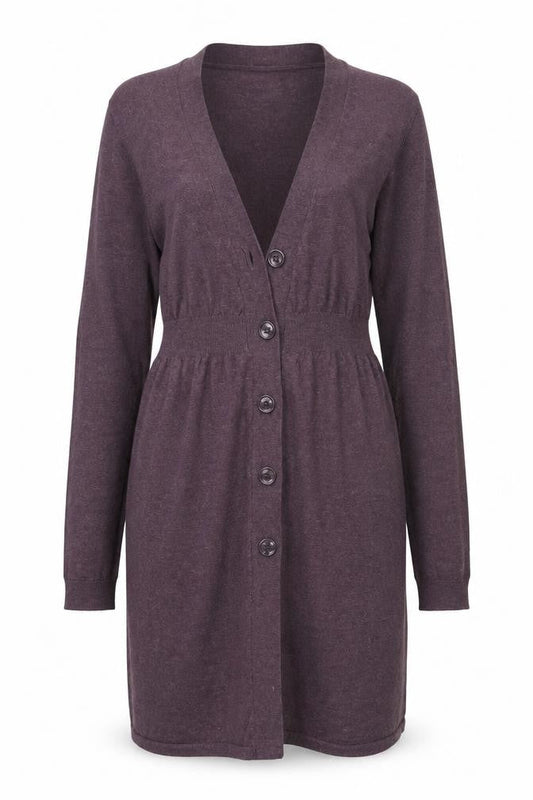 Womens UK Size 6 mamas & papas Purple Cardigan Jumper