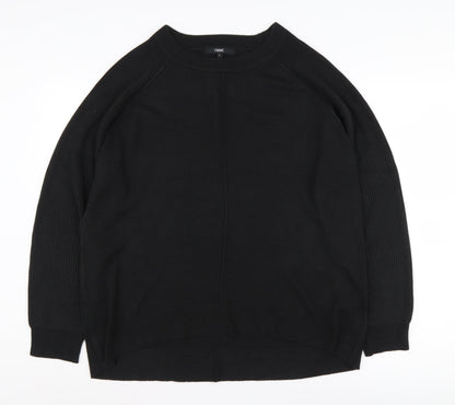 Womens UK Size L NEXT Black Pullover Jumper