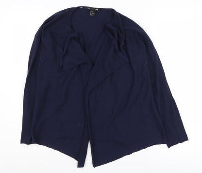 Womens UK Size XS H&M Blue Cardigan Jumper