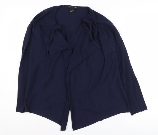 Womens UK Size XS H&M Blue Cardigan Jumper