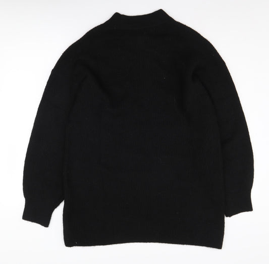 Womens UK Size M H&M Black Pullover Jumper