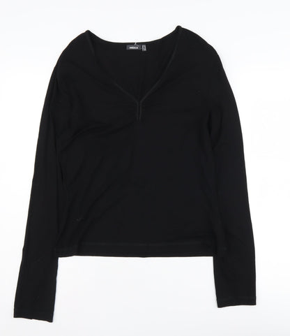 Womens UK Size XL Mexx Black Basic T-Shirt