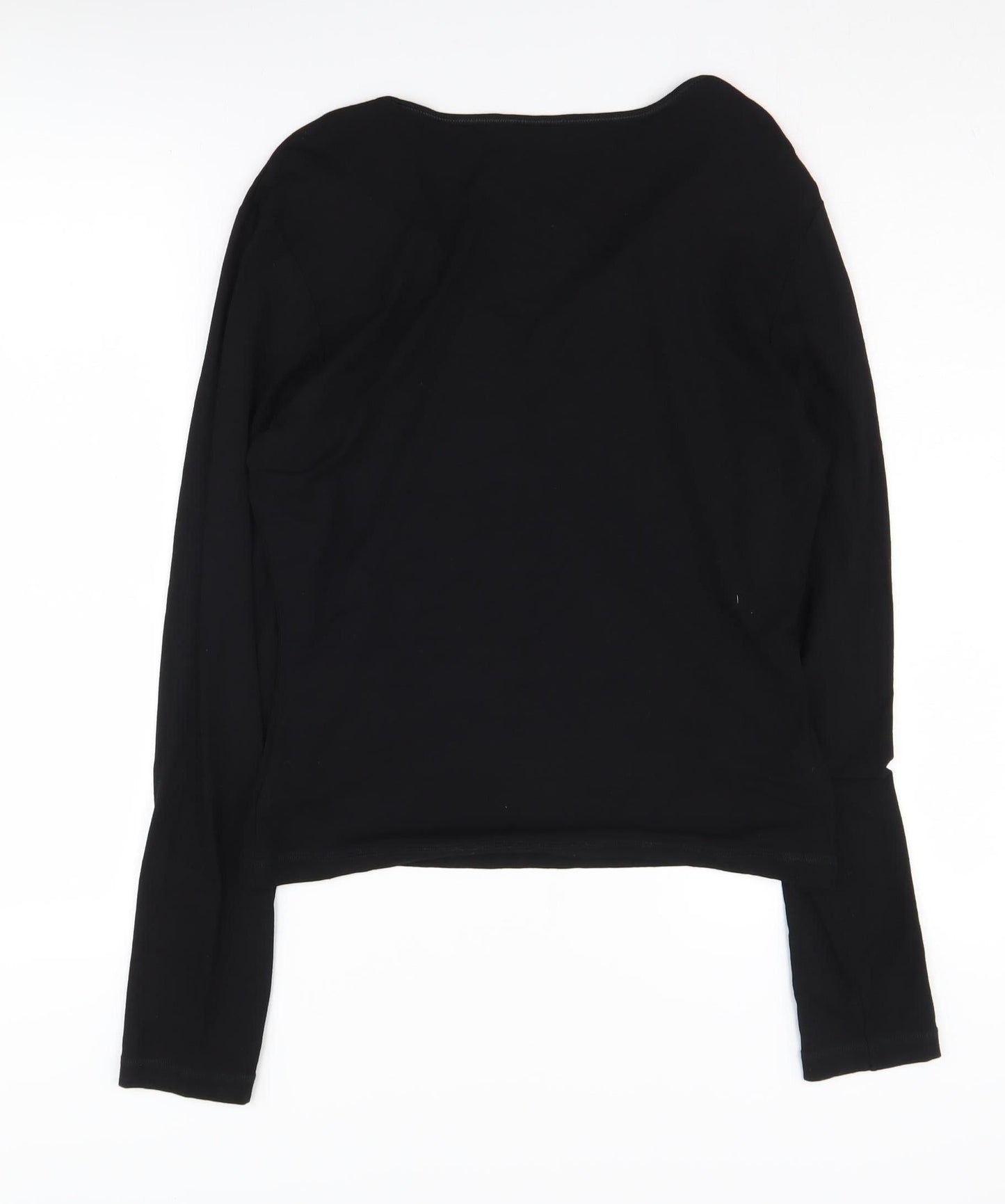 Womens UK Size XL Mexx Black Basic T-Shirt
