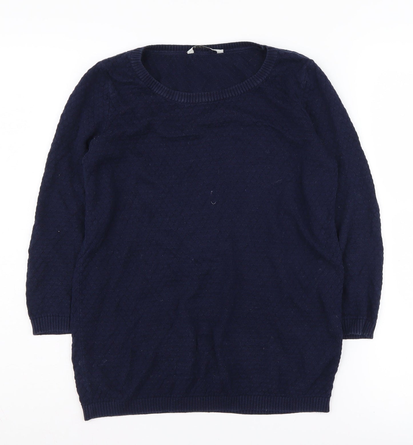 Womens UK Size S Stradivarius Blue Pullover Jumper