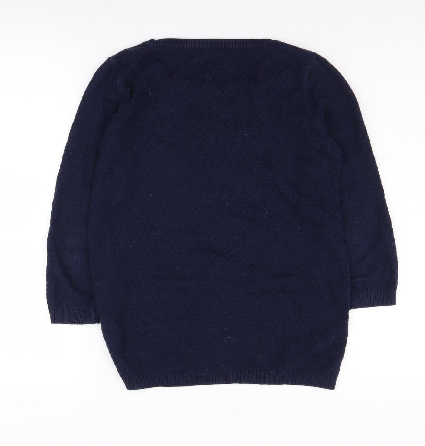 Womens UK Size S Stradivarius Blue Pullover Jumper