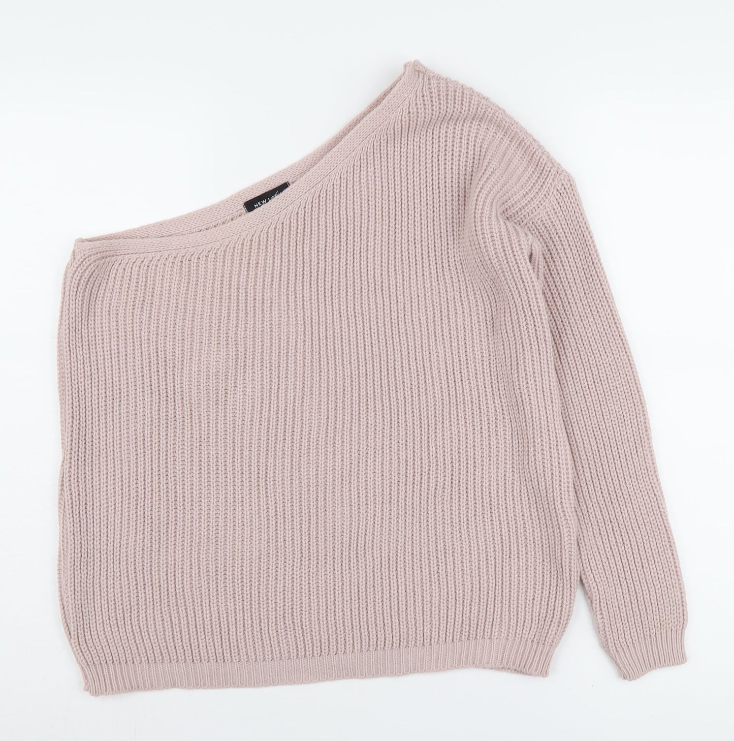 Womens UK Size 10 New Look Pink Pullover Jumper