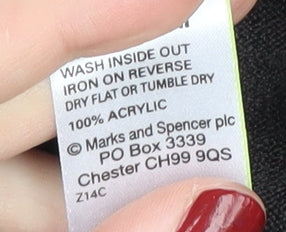 Marks and Spencer Men's Brown V-Neck Pullover Jumper