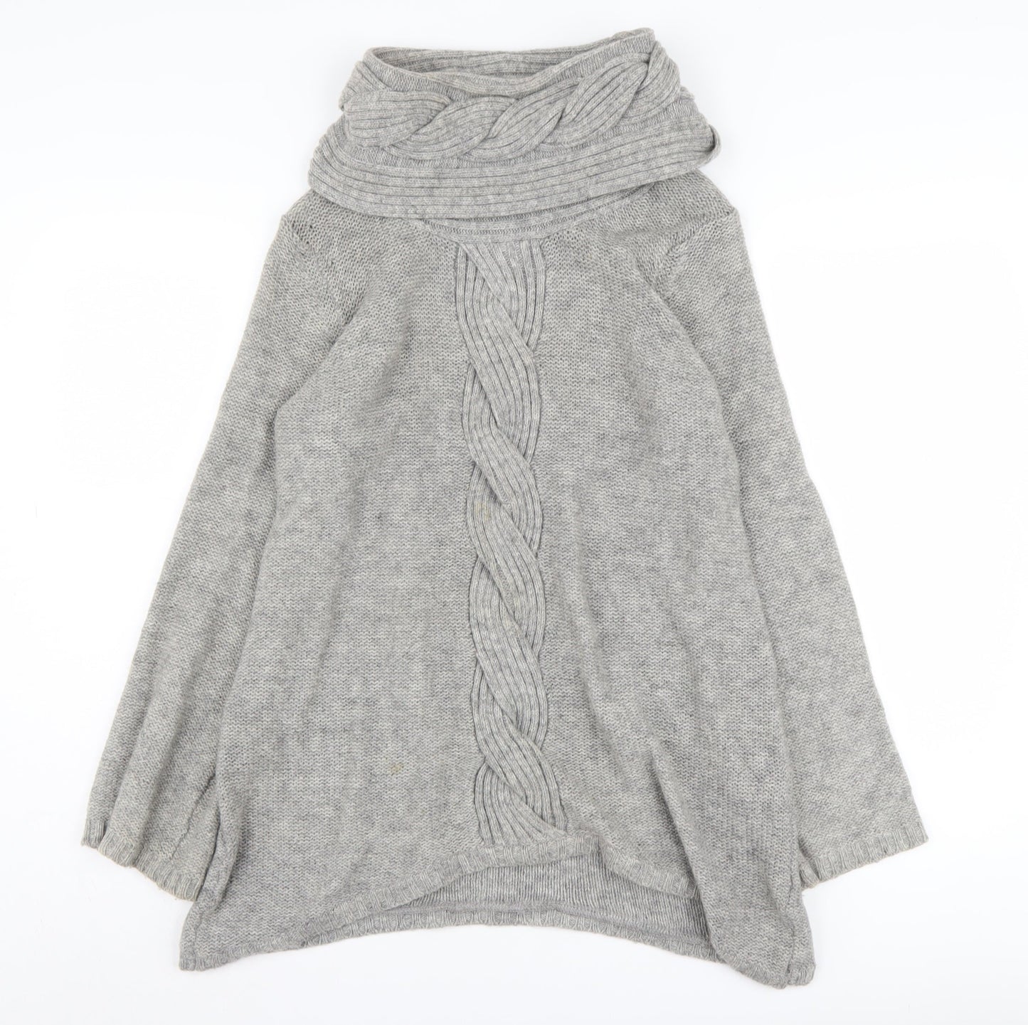 Womens UK Size 8 Marks and Spencer Grey Pullover Jumper
