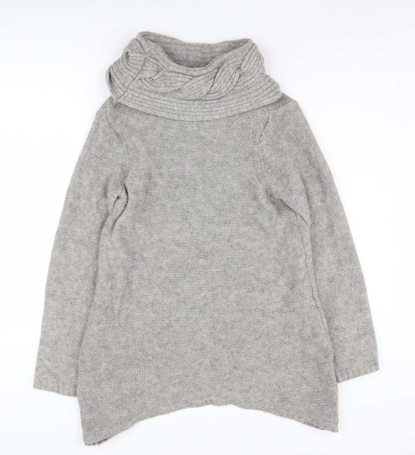 Womens UK Size 8 Marks and Spencer Grey Pullover Jumper