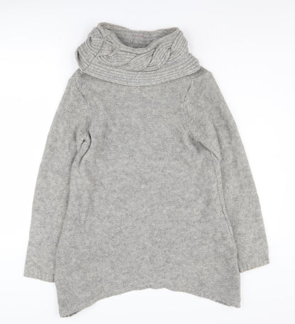 Womens UK Size 8 Marks and Spencer Grey Pullover Jumper