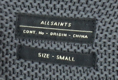 AllSaints Men's Grey Small Pullover Jumper