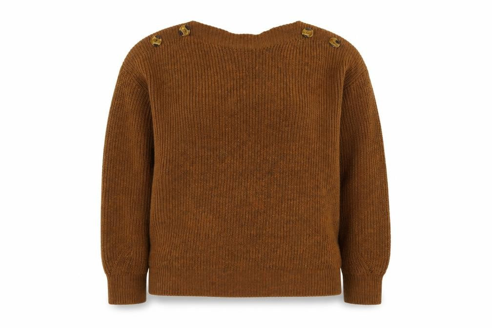 Womens UK Size S Pimkie Brown Pullover Jumper