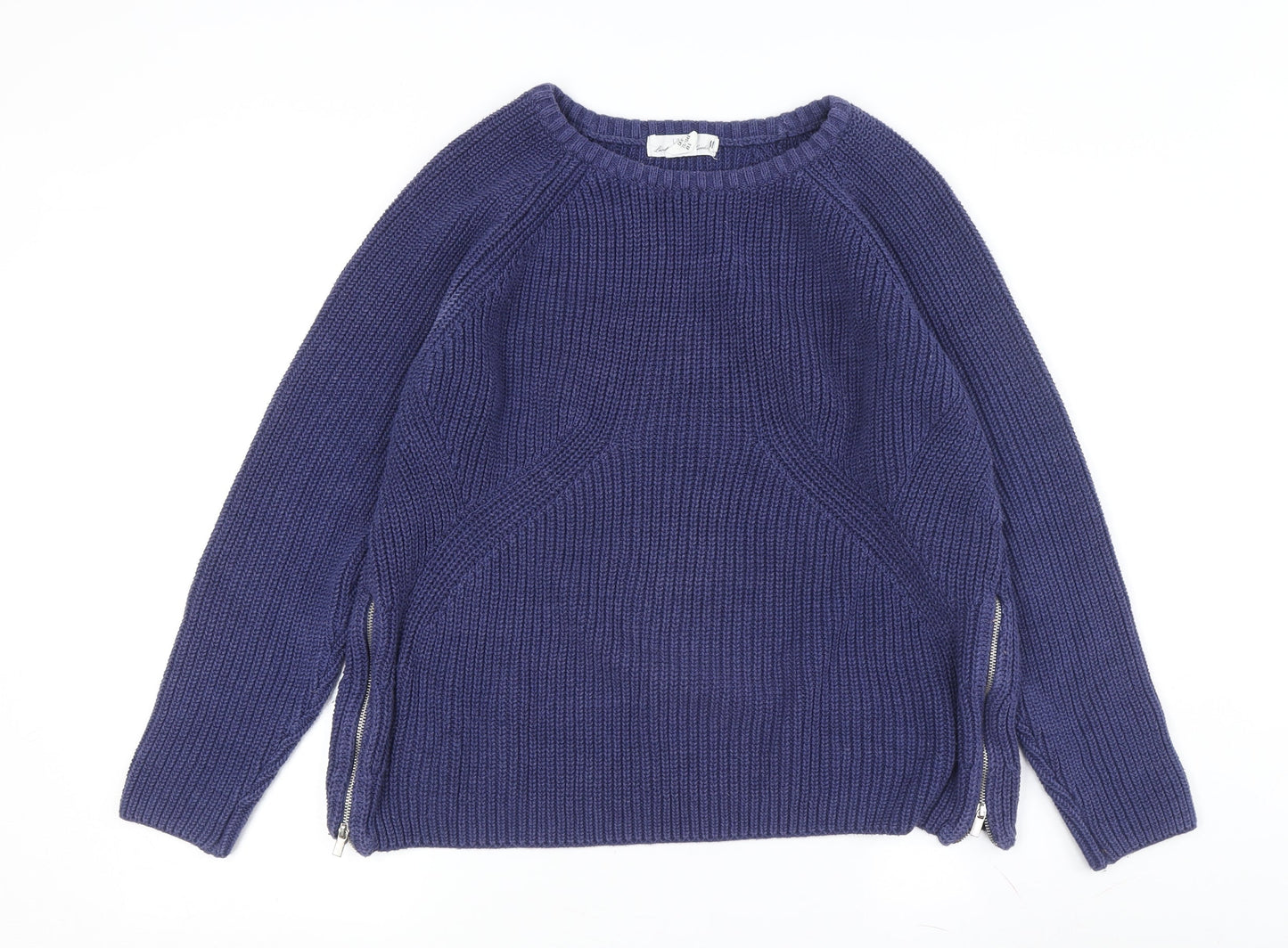 Womens UK Size L L.O.G.G. Blue Pullover Jumper