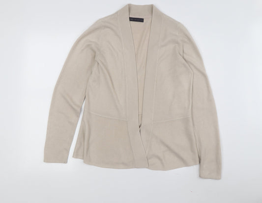 Womens UK Size 8 Marks and Spencer Beige Cardigan Jumper