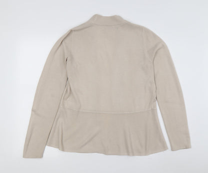 Womens UK Size 8 Marks and Spencer Beige Cardigan Jumper