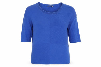 Womens UK Size S Great Plains Blue Pullover Jumper