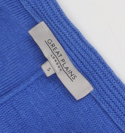 Womens UK Size S Great Plains Blue Pullover Jumper