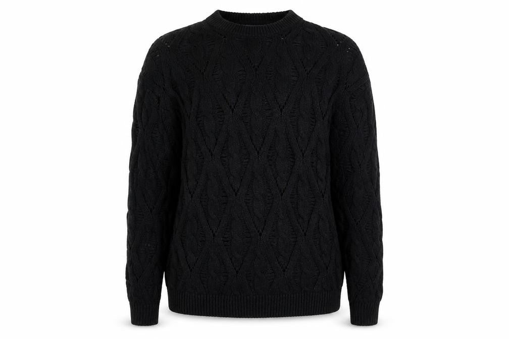 Womens UK Size XS ASOS DESIGN Black Pullover Jumper
