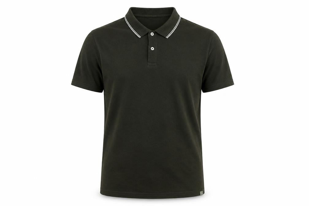 Mens UK Size L Racing Green Cotton Polo Shirt