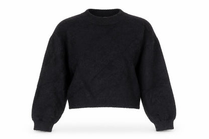 Womens UK Size M H&M Black Pullover Jumper