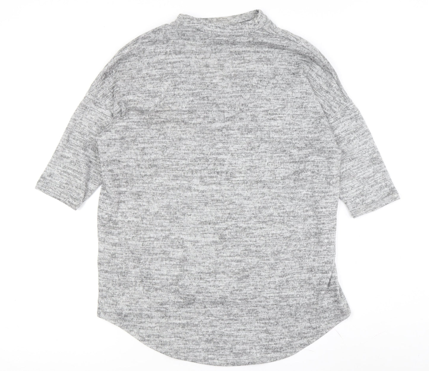 Womens UK Size S New Look Grey Pullover Jumper