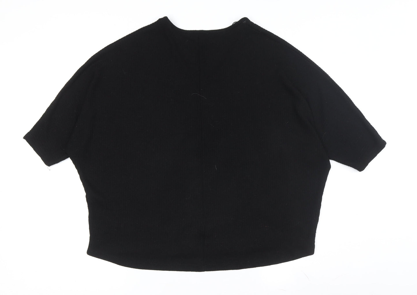 Womens UK Size S New Look Black Pullover Jumper