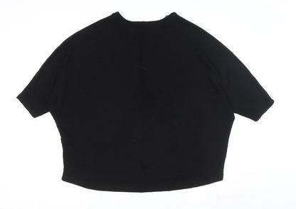 Womens UK Size S New Look Black Pullover Jumper