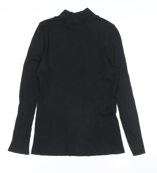 Womens UK Size M Rachel Zoe Black Pullover Jumper
