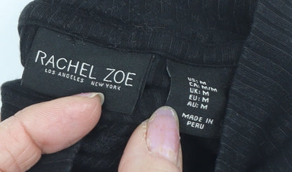 Womens UK Size M Rachel Zoe Black Pullover Jumper