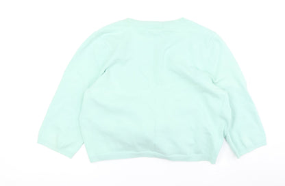 Wallis Women's Green V-Neck Cardigan L