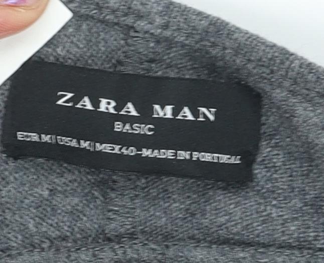 Zara Man Grey Pullover Mens Jumper M