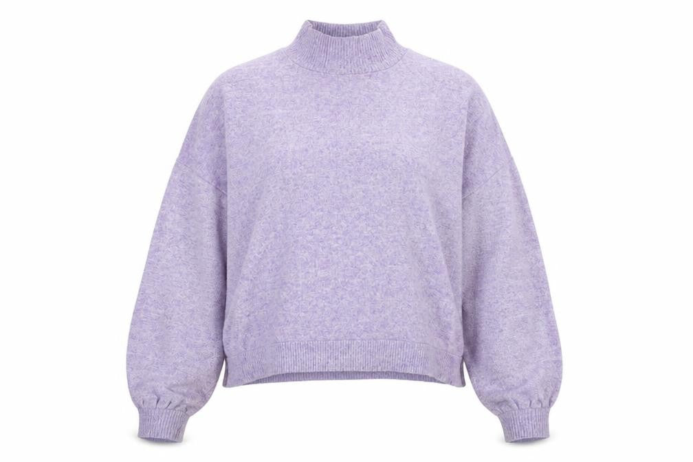 Womens UK Size 12 Stradivarius Purple Pullover Jumper