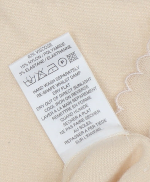 Alexon Women's Beige Embroidered Blouse Size 16