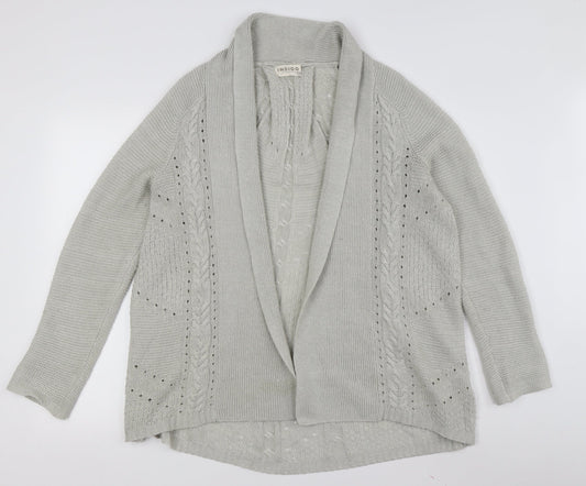 Womens UK Size 14 Marks and Spencer Grey Cardigan Jumper