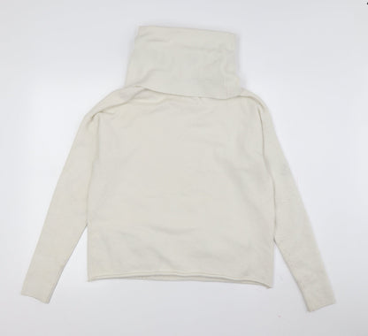 Womens UK Size 8 TUZZI White Pullover Jumper