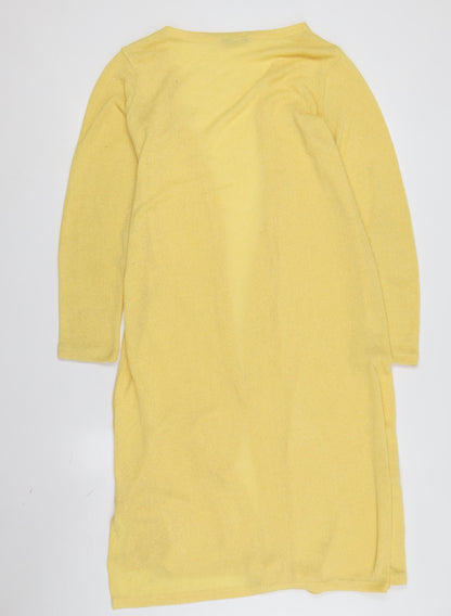 Busem Yellow Women's V-Neck Long Sleeve Cardigan