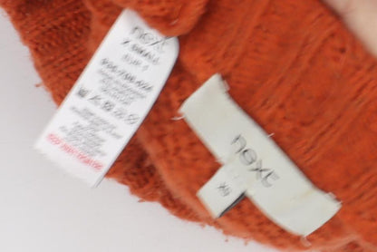 Womens UK Size XS NEXT Orange Pullover Jumper
