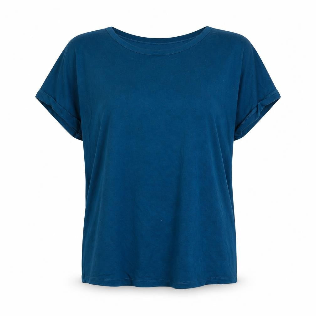 Womens UK Size S NEXT Blue Basic T-Shirt