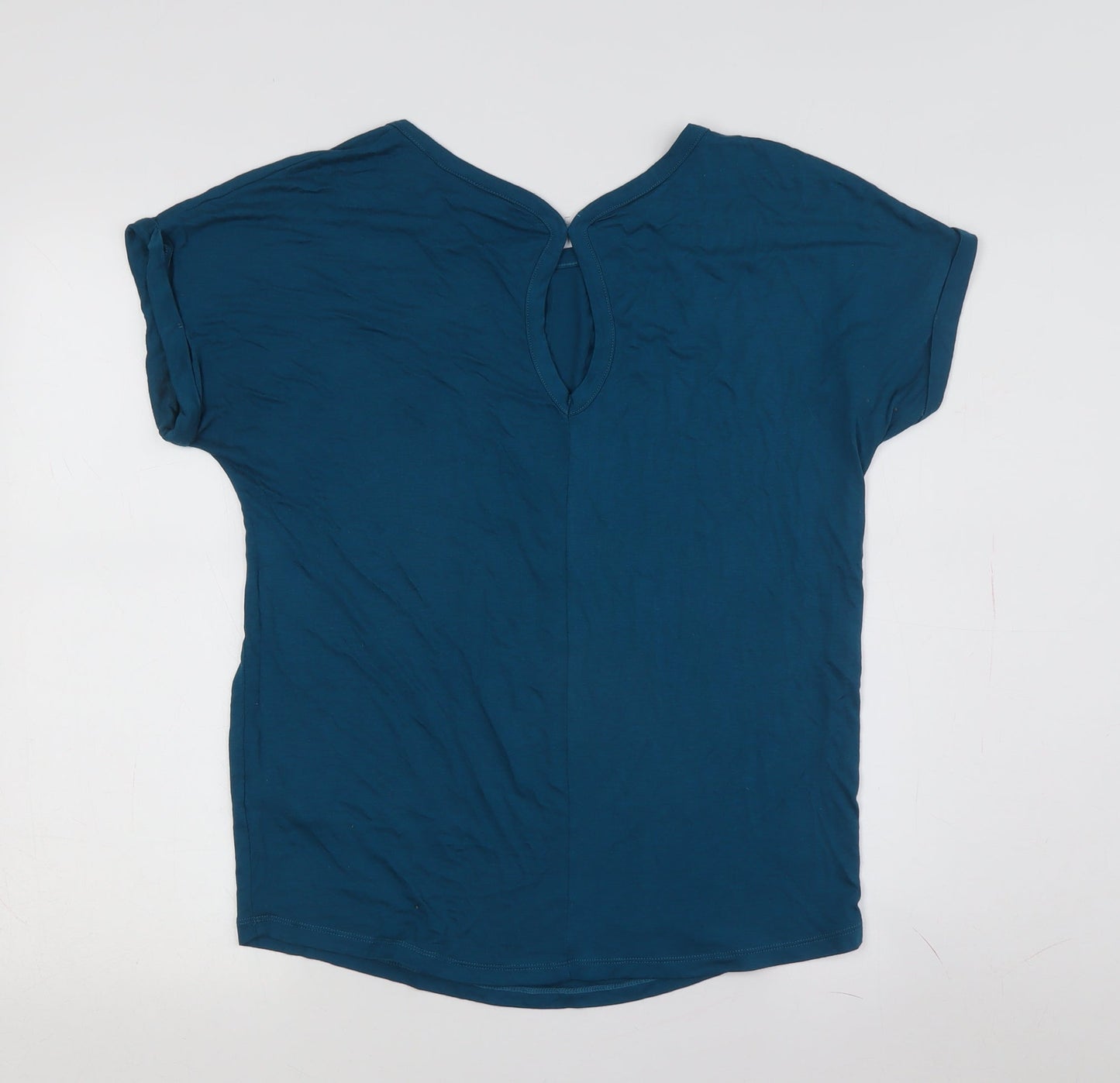 Womens UK Size S NEXT Blue Basic T-Shirt