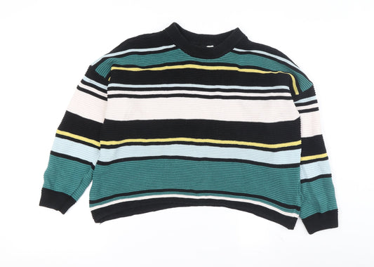 Womens UK Size S H&M Multicoloured Pullover Jumper