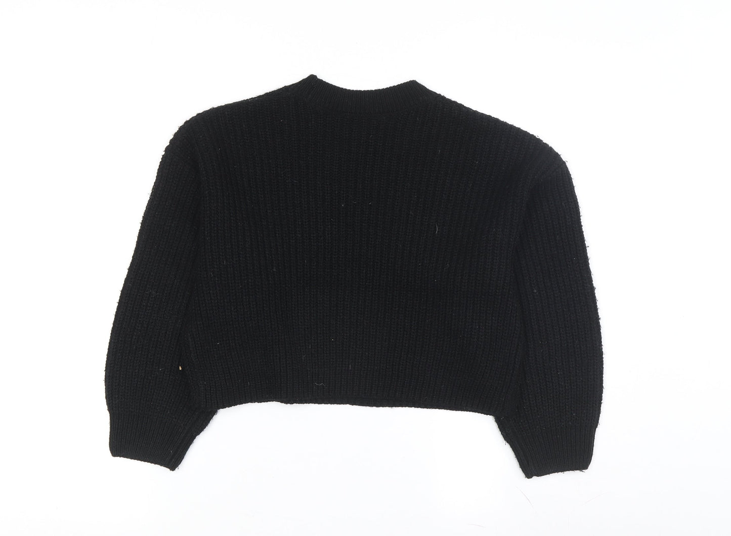 New Look Girls Black Pullover Jumper, Size 10-11 Years