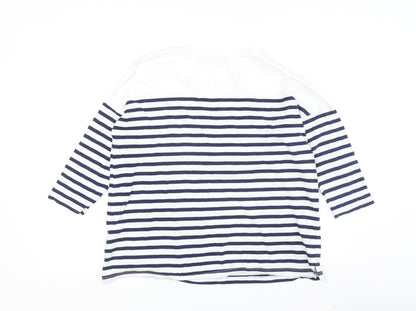 Womens UK Size M Pull & Bear White  T-Shirt