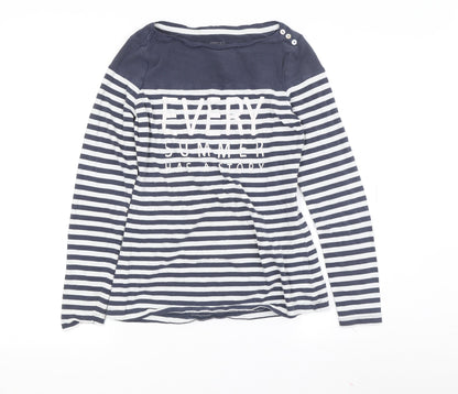 Womens UK Size 12 ESMARA Blue  T-Shirt