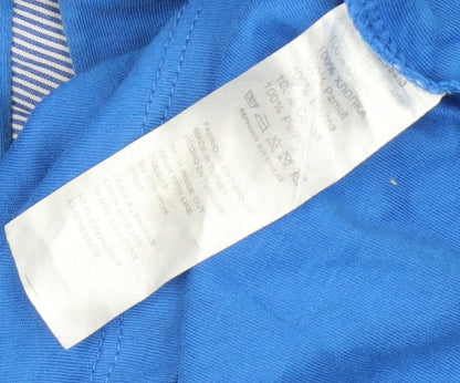 Tommy Hilfiger Men's Blue Cotton Polo M