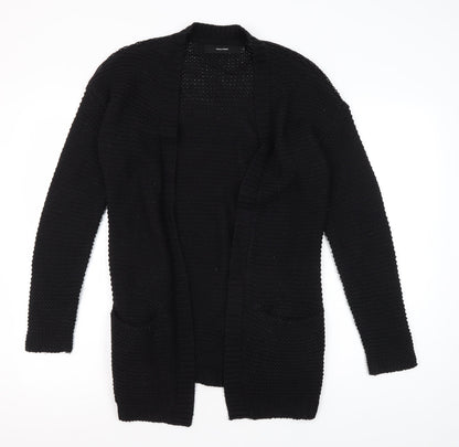 Womens UK Size XS VERO MODA Black Cardigan Jumper