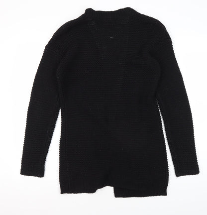 Womens UK Size XS VERO MODA Black Cardigan Jumper