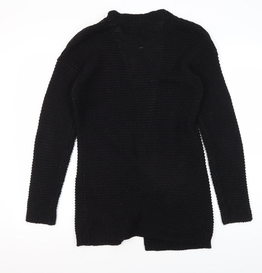 Womens UK Size XS VERO MODA Black Cardigan Jumper