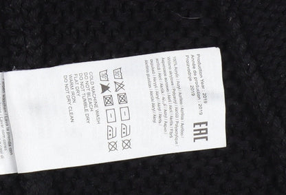 Womens UK Size XS VERO MODA Black Cardigan Jumper