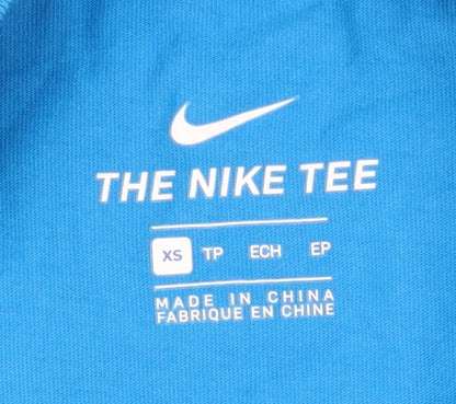 Nike Men's Blue XS Sports T-Shirt